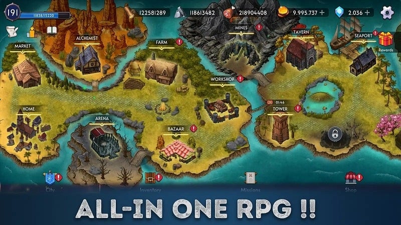 Mid Ages: Mini World RPG APK